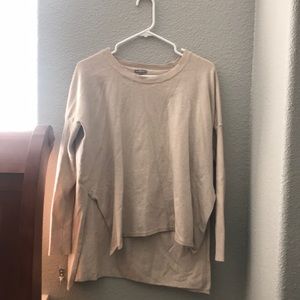 Asymmetrical sweater